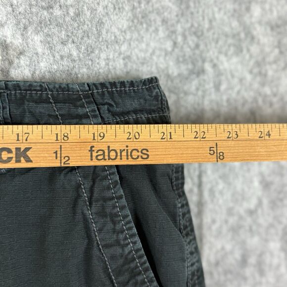 Polo Jeans Company Ralph Lauren Cargo Shorts RipStop Mens 42 Black 90s Utility - Picture 8 of 12